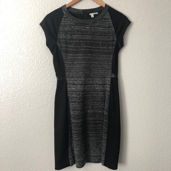 Halogen Dress Womens Tweed Colorblock Sheath Career Business Office Size XS - Picture 12 of 12